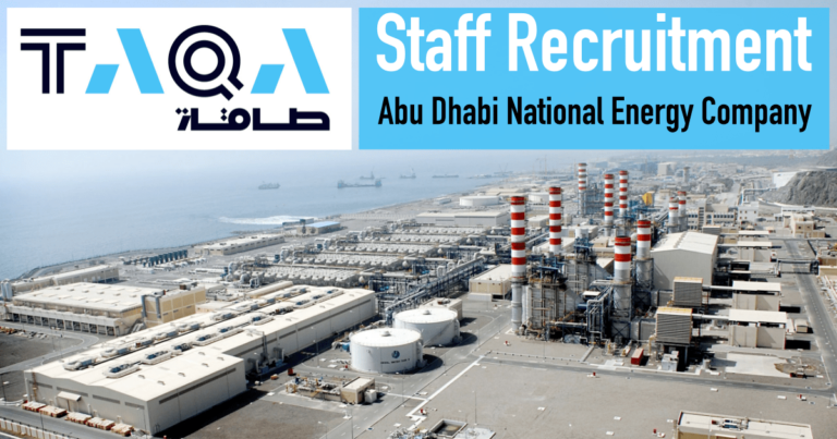 TAQA Careers | Abu Dhabi National Energy Company Jobs 2022
