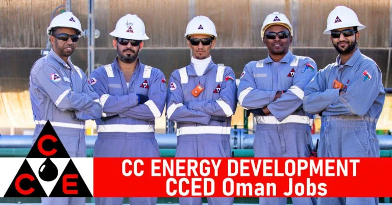 CCED Oman Careers | CC Energy Development Jobs Oman 2023