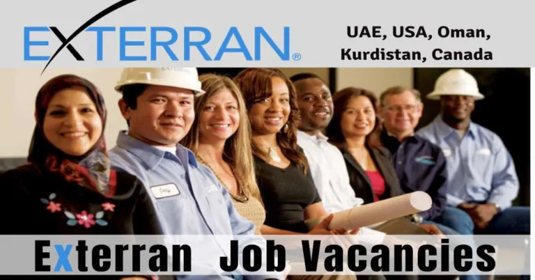 Exterran Jobs UAE-Oman-Houston-Canada-Iraq-India 2022
