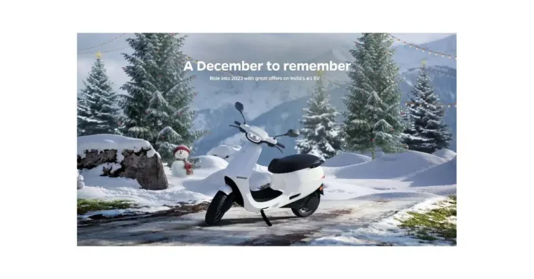 Ola Electric Introduces ‘December to Remember’ Offers