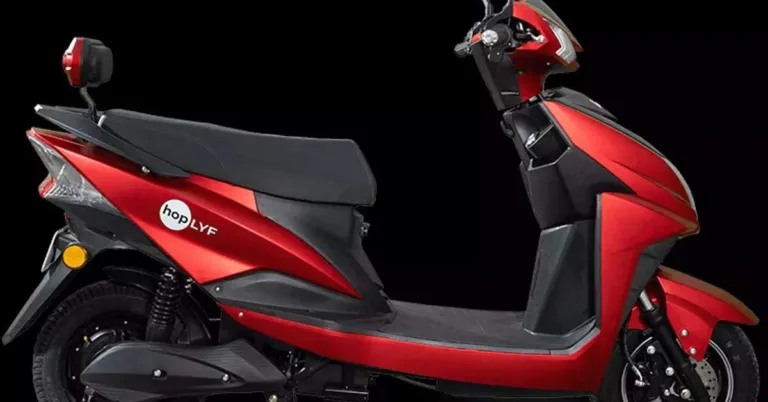 HOP Leo electric scooter with 120km range launched in India, price under Rs 1 lakh