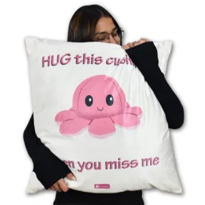 Reversible Velvet Hug Cushion