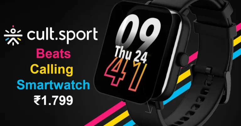 Cultsport Beats and Burns fitness smartwatches launched in India: price, specifications 2023